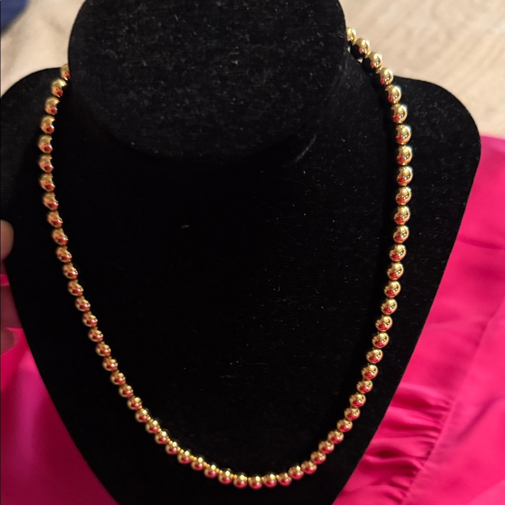 Napier Gold Beaded Necklace